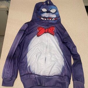 Five nights at Freddie’s full zip Bonnie hoodie